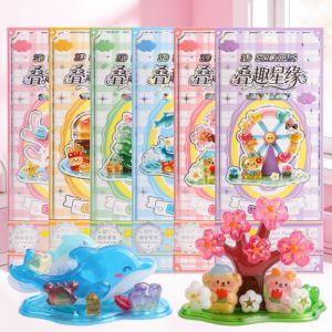 YYLINGX DIY 3D Relief Stacking Stickers Gifts Cartoon 3D Embossed Stickers Cute Handmade Ornament Kids Reward Stickers Scrapbooking
