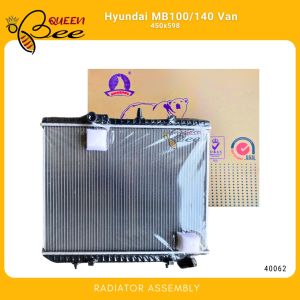 QUEENBEE 40062 Hyundai MB100/140 Van Radiator Assembly M/T 450x598x36mm (Polar)
