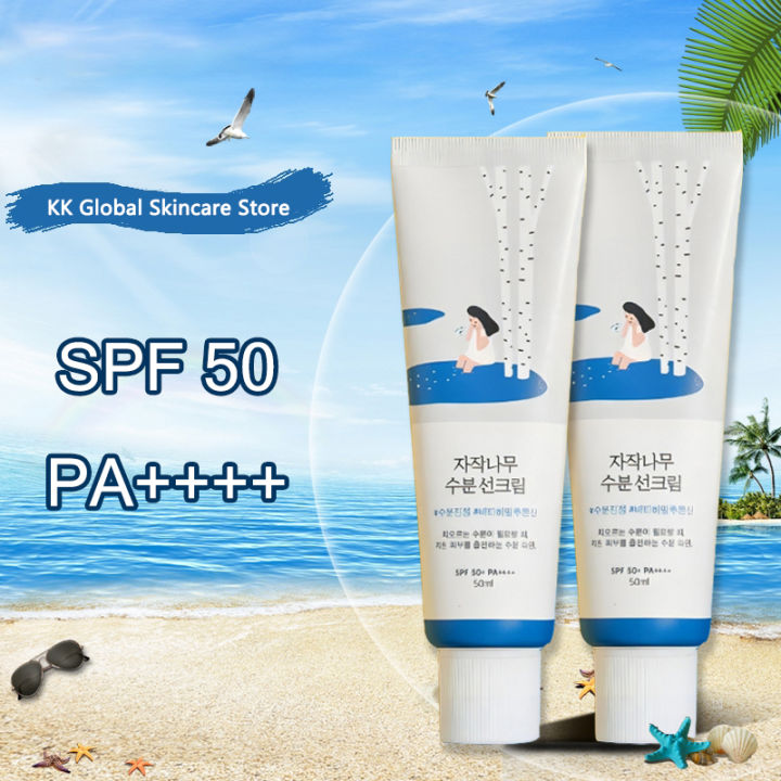 Round Lab Birch Juice Moisturizing sunscreen SPF50+, PA++++