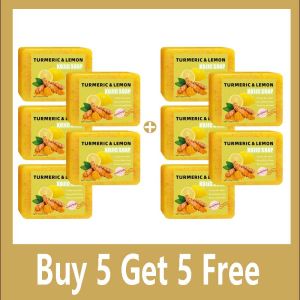 Turmeric Soap Face Cleansing Anti Acne Lightening Face Whitening Skin Remove Pimples Moisturizing Skin For All Skin Types 2026