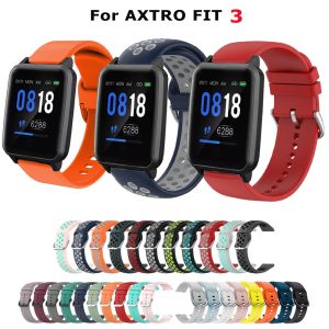 AXTRO Fit 4 strap Silicone strap Sports wristband replacement strap watch band AXTRO Fit 3 smart watch strap