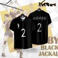 volleyball sports jersey Cartoon jersey Baju Tshirt Jersey Lelaki Thailand viral tiktok jersey Retro Collar Jersey Microfiber PLUS SIZE Jersi Men Women. 
