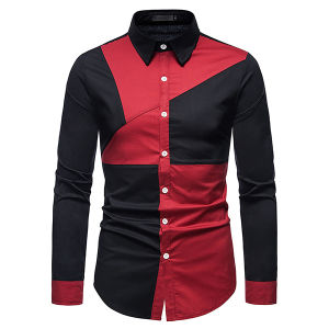 áo sơ mi áo sơ mi phối màu cực chất và sang chảnh đầy cá tính chất vải mềm mịn thoáng mát