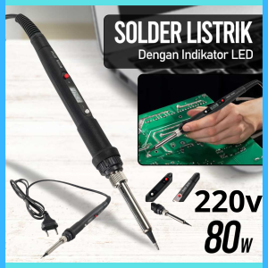 COD SONEX Electric Solder LCD Soldering 80W 220V  908S / Alat solder electric digital tanpa kabel cas usb otomatis / solder elektrik adjustable murah