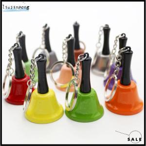 [liujinpeng] 39mm Christmas Hand Bell Santa Claus Jingle Bells Party Supplies Decoration