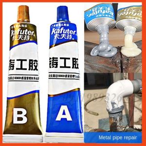 Keo dán hàn vá sắt thép siêu chắc keo chịu nhiệt keo hàn sắt thép keo vá vết nứt vết thủng sắt thép kim loại ống nước keo dán sắt ab