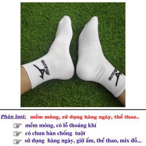 Tất Vớ Thời Trang Đá Bóng- Vớ Thể Thao Chống Trơn Ôm Chân Mizuno