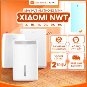 Máy Hút Ẩm Thông Minh Xiaomi NWT | 12L 16L 18L 24L 30L 60L Điều Khiển App Hút Ẩm Gia Đình