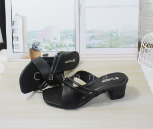 Sandal Hak Tahu Wanita 5cm Sandal Wanita Silang