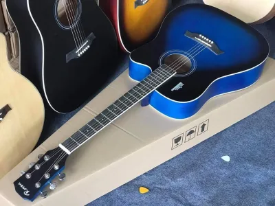 Đàn Guitar Acoustic Rosen R135 gỗ thịt phiên bản 2023 chính hãng- Tặng Kèm Phụ Kiện