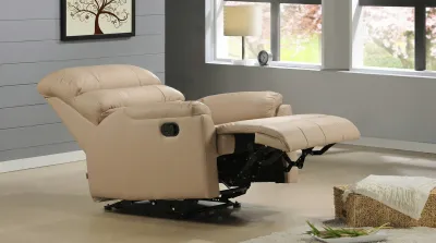 Univonna Full Italian Cowhide Leather Sally Recliner Armchair - Color Choice