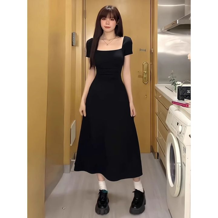 Baju Midi Dress Kondangan Simple Elegan Pesta Mewah Dress Dress Formal Lengan Pendek Korean Style Terbaru 2025 | Lazada Indonesia Baju Midi Dress Kondangan Simple Elegan Pesta Mewah Dress Dress Formal Lengan Pendek Korean Style Terbaru 2025 | Lazada Indonesia