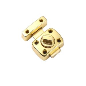 OUTOPEN Security Protection Door Lock Right Angle Sliding Gate Lock Door Bolt Anti-Theft Zinc Alloy Door Catch Buckle Home