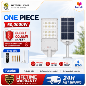 solar street light heavy duty outdoor waterproof IP68 LED lamp garden flower lights high power motion sensing solar lights with solar panel