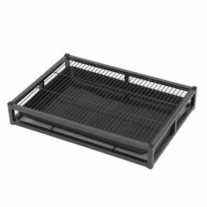 🇲🇾Ready Stock🐶Pet Dog Toilet Premium Metal Steel With High Plastic Tray Easy Wash Training Potty Toilet Dog Toilet