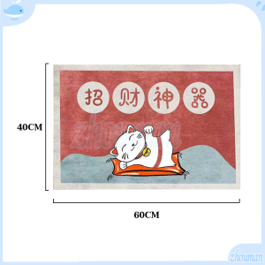 พรมปูพื้น พรม พรมเช็ดเท้า พรมห้องน้ำ นิ่ม ซับน้ำได้ดี 40*60CM วางในห้องนอน/ห้องน้ำ/ห้องครัวได พรมดักฝุ่น พรมตกแต่งบ้าน พรมน้ำ มี4สี