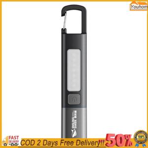 [Youhom] Super Bright Flashlight USB Charging Mini Portable LED Torch 300LM Camping Powerful Flashlight 1200mAh for Power Outages