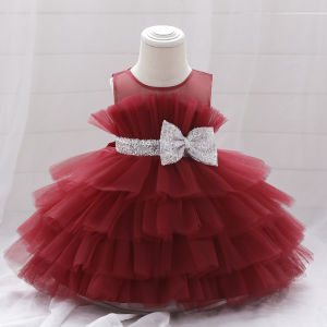 MQATZ Baby Girl Dress Newborn Princess Dresses For Baby 1st Birthday Dress Infant Party Dress Tutu Toddler Girls Clothes L2103XZ