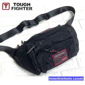 Ready Stock!! Tough Fighter Fashion Men Waist Bag Chest Bag Pouch Bag Water Resistant Nylon Bag