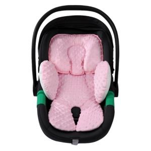 Baby Car Seat Insert with Soft Comfortable Headrest Cushion for Strollers and Infant Swings Enjoy Comfort and Safety