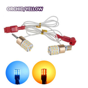 Dual Contact LED Light Dual Mode T15 Signal Light Park Light Suitable For Cars/Motorcycles 3Colors
