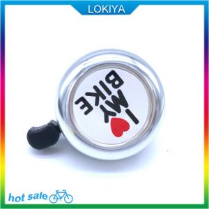 LOKIYA Cute Bicycle Handlebar Bell Loud Sound Alarm Warning Mini Kids Bike Horn Bells Cycling Ring Children Women Men Bike Accessories