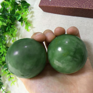 Bộ 2 viên bi đá dùng tập tay lăn tay mát xa tay