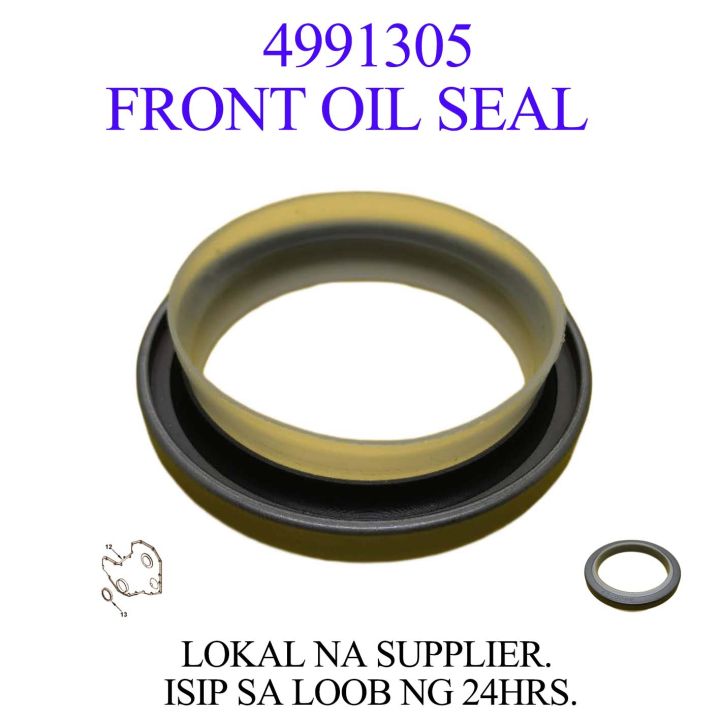 4991305 CRANKSHAFT FRONT OIL SEAL FOR ENGINE 4BT 6BT Lazada PH