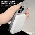 KELONTONG UNIK | EXTRA STRONG MAGNET Callie Shell Glitter Magsafe Acrylic Magnetic Case - Hardcase/ Casing HP for iPhone 11 12 13 14 15 16 PRO PROMAX PLUS CIMA. 