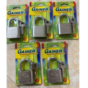 Ổ Khóa Chống Trộm SANTIAO Chống Thấm Nước Bằng Thép Không Gỉ Kèm 3 Chìa Khóa