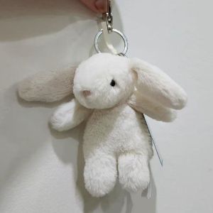 [Ready to ship]Jellycat Beige Bunny Bag Charm  Jellycat Doll Bag Ornament Original Authentic jellycat anak patung Pena