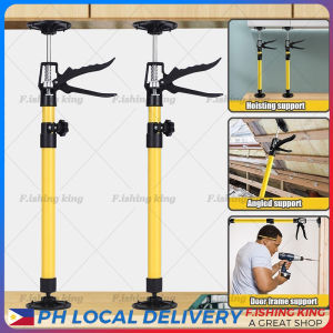 【2PC】Telescopic Steel Hand Jack Support Rod Generic Steel Support Rod Cabinet Board Lifting Support Rod Adjustable Hand Work Bracket