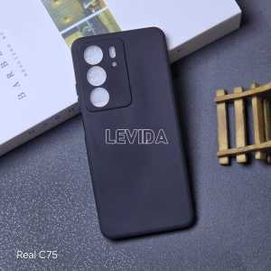 Realme C65  Realme C63 Realme C75 Realme C75X Softcase Macaron Black Tpu Full Black Protection Realme C65 Realme C63 Realme C75 Realme C75X