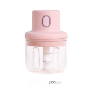 250ml manual grinder garlic vegetable chili meat food chopper stainless steel blade kitchen tool