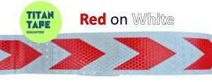 [TitanTape] Reflective Arrow Safety Tape - Heavy Duty