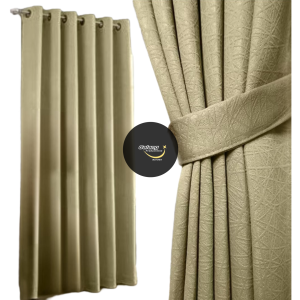 2PCS Gorden blackout import smokring polos embos gorden jendela hordeng murah gorden terlaris tirai