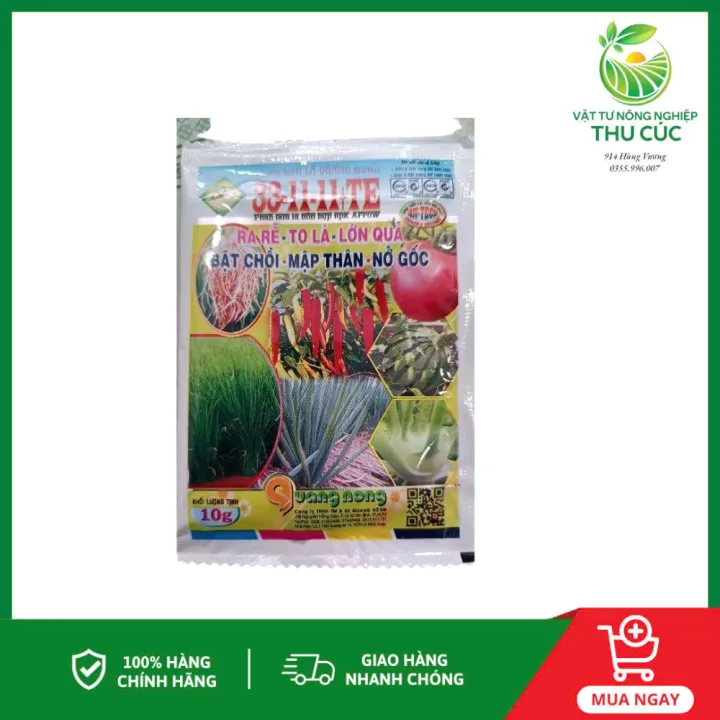 Phân Bón Lá Arrow Quang Nông 33-11-11+Te, Gói 10gr, Ra Rễ, To Lá, Lớn ...