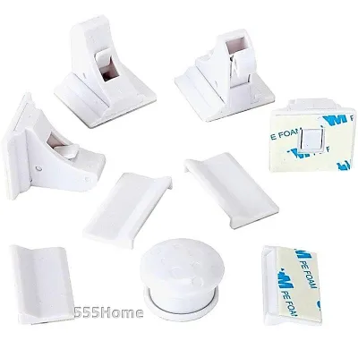 Magnetic Child Cabinet Lock / Childproof Locks / Baby Children Safety / Cupboard Drawer Magnet Lock
