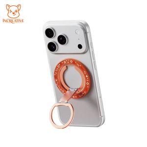 Rock 360° Rotatable Dual-Fold Magsafe Ring Holder for iPhone - lightweght thin Strong Adsorption Ring Stand