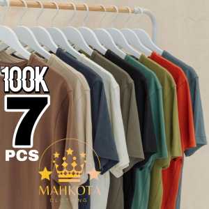 PAKET HEMAT 100RB DAPAT 7 PCS KAOS DISTRO DEWASA