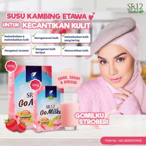 SUSU GO MILKU SR12 / SUSU KAMBING GOMILKU SR12 / GOMILKU SR12 / SUSU KAMBING ETAWA ASLI ORIGINAL