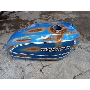 TANGKI CB100 TANGKI PRESS HONDA TANGKI CB GLANTIK WARNA BLADUS GLOSY SESUAI GAMBAR tangki honda cb tangki press