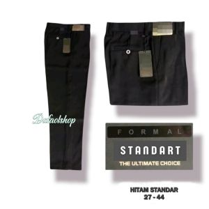 COD-Celana Bahan Pria Formal Panjang Standar Size 27-44 Bisa Bayar DiRumah --Realpict--