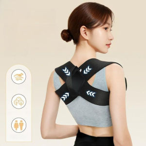 Back Support Postural Corrector Back Brace Pain Health Care Lumbar Belt Woman Spine Posture Brace Scoliosis Corset Man Shoulder Support Strap Suitable for All Ages