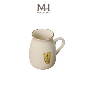 Ly sứ cao cấp họa tiết cat simple Made4Home size 400ml