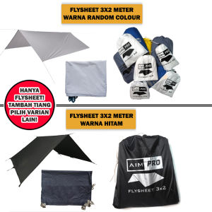 aimpro Flysheet tenda 3x2 2x3 meter ultralight waterproof getway