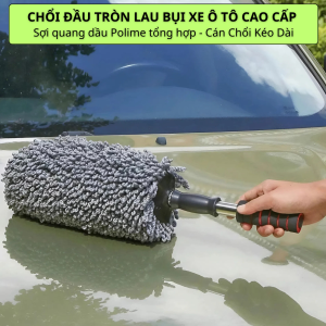 Chổi lau xe ô tô đa năng rửa xe hơi xe máy Chổi đầu tròn lau rửa xe ô tô chuyên dụng Chổi rửa xe ô tô