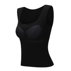 【SG stock】Premium Cotton Padded Top Square Neck Top Tank Top Bra Top BT66