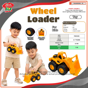 Kids Wheel Loader Construction Truck Toy – Sturdy & Durable 3–7 Years