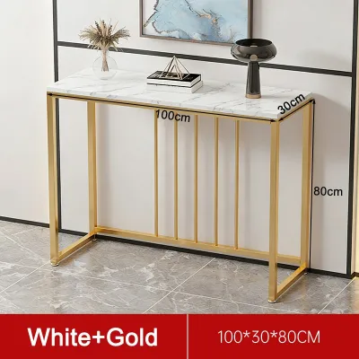 Console Tables Cabinet Light Luxury Minimalist Home Foyer Storage Table Long and Narrow Table